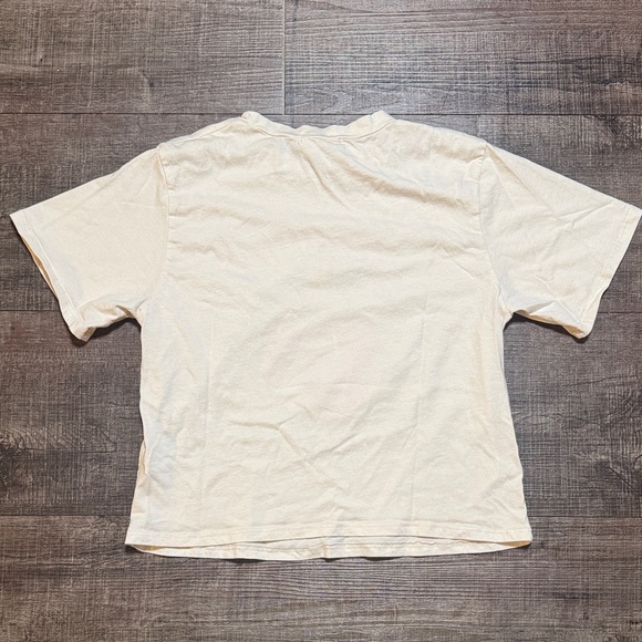 French Pastry Cream T-Shirt with Cherry Design - Picture 6 of 6